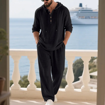 Velure - Coastal Hooded Linen Set