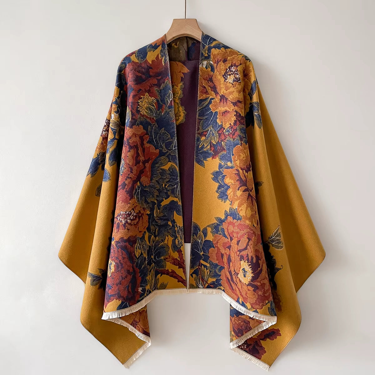 Aurora Floral Shawl