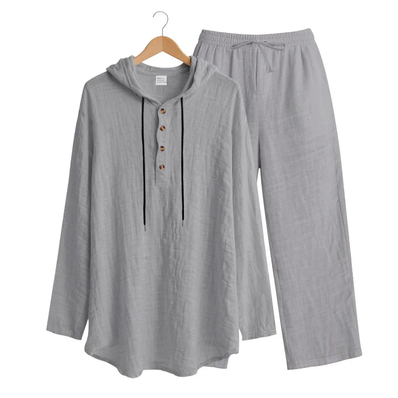 Velure - Coastal Hooded Linen Set