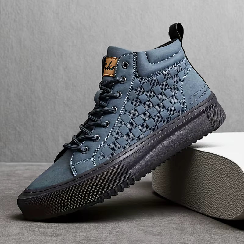 High Top Lace Up Men’s Shoes