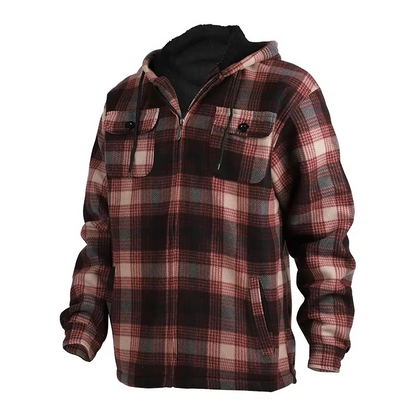 Men’s Fleece Lined Hoodie Jacket