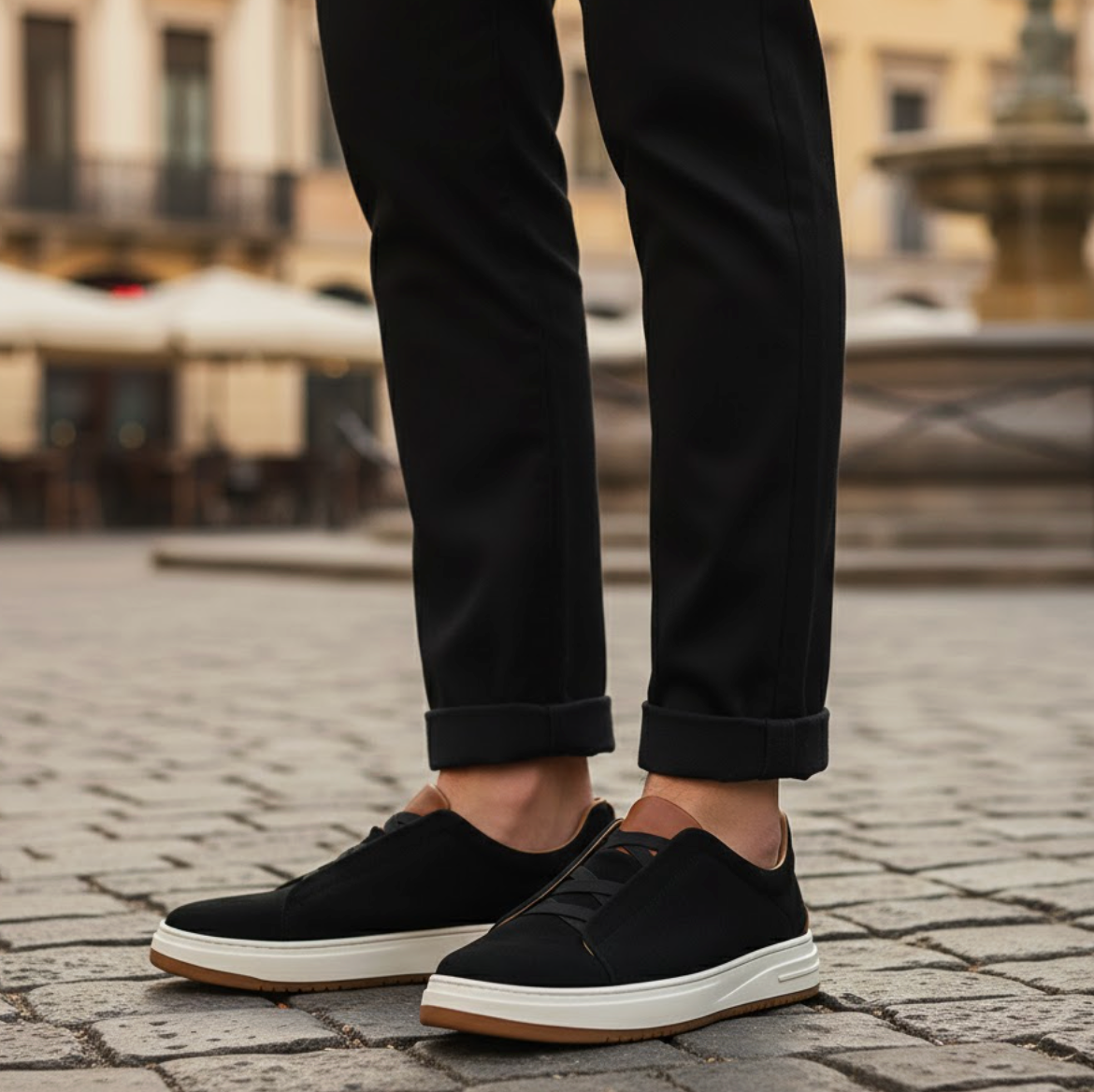 Lupo Luxe Suede Sneakers