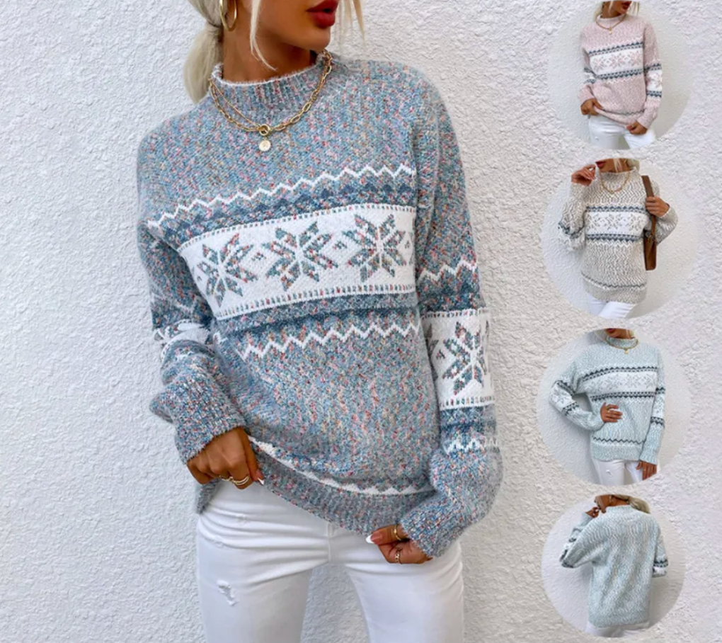 Winter Snowflake Sweater
