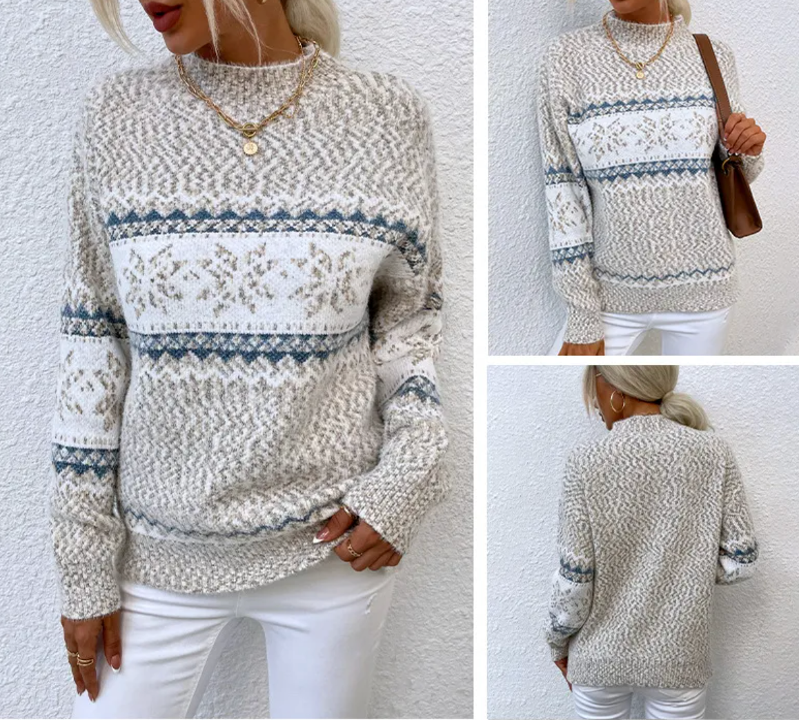 Winter Snowflake Sweater