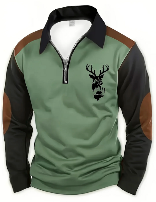 Alpine Quarter-Zip Polo