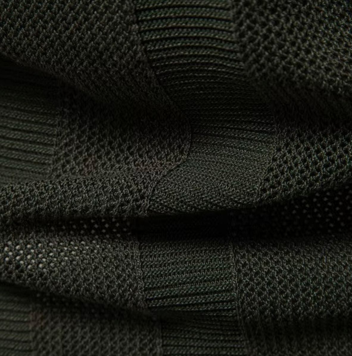 Textured Knit Polo Sweater