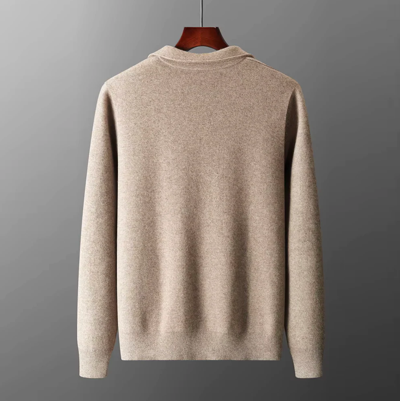 Cashmere Zip Cardigan