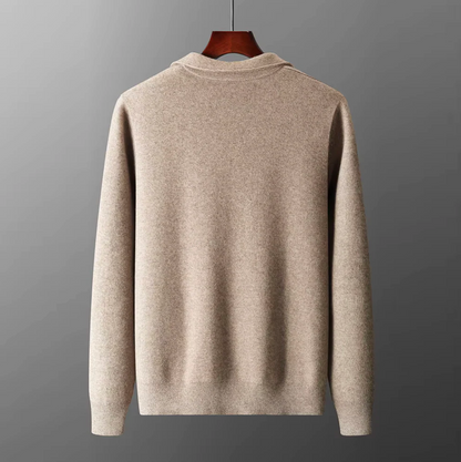 Cashmere Zip Cardigan