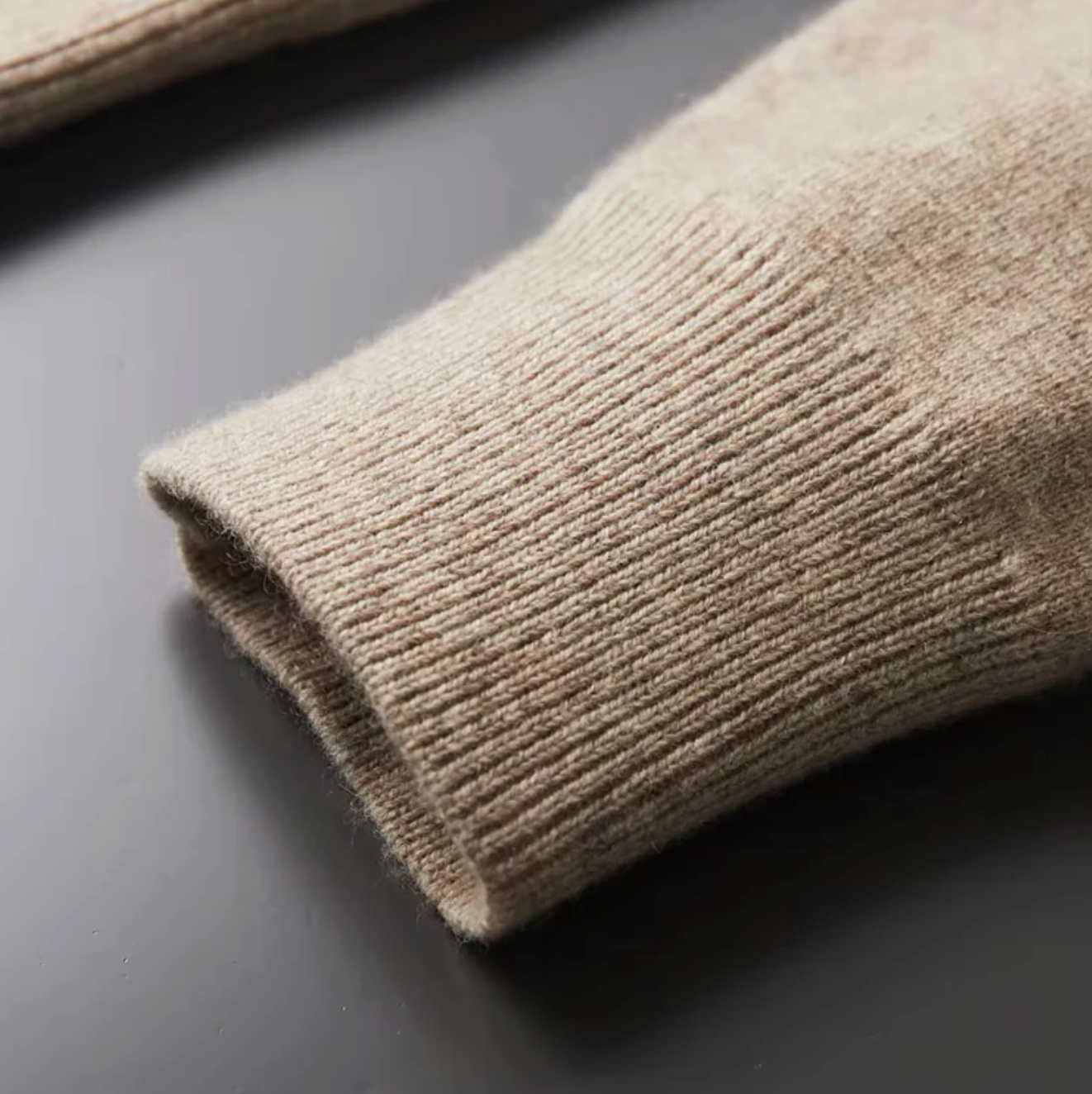 Cashmere Zip Cardigan