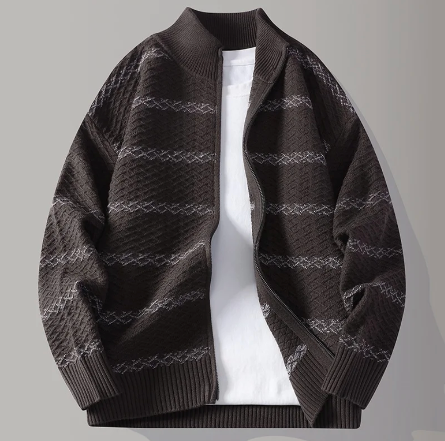 HUDSON ZIP-UP CARDIGAN