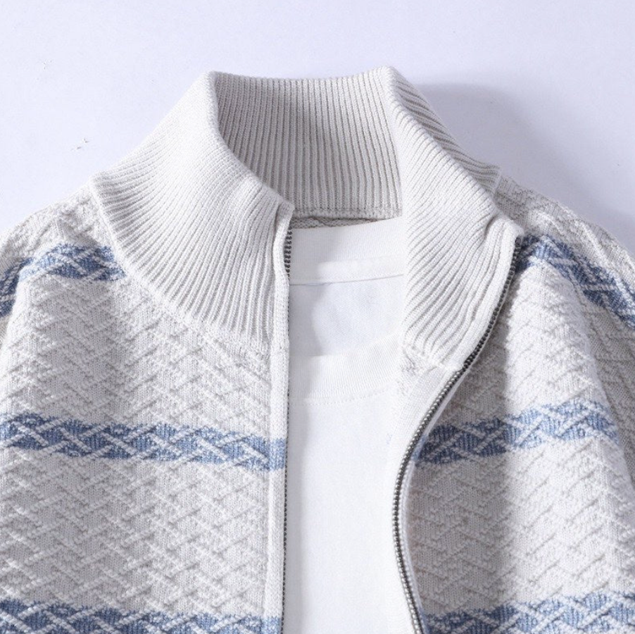 HUDSON ZIP-UP CARDIGAN