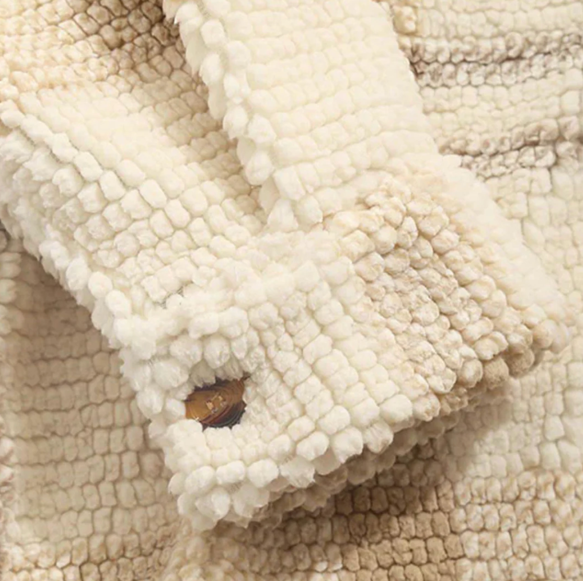 Glacier Plaid Unisex Fleece Jacket