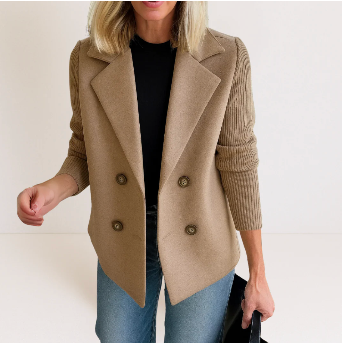 Hybrid Knit Blazer