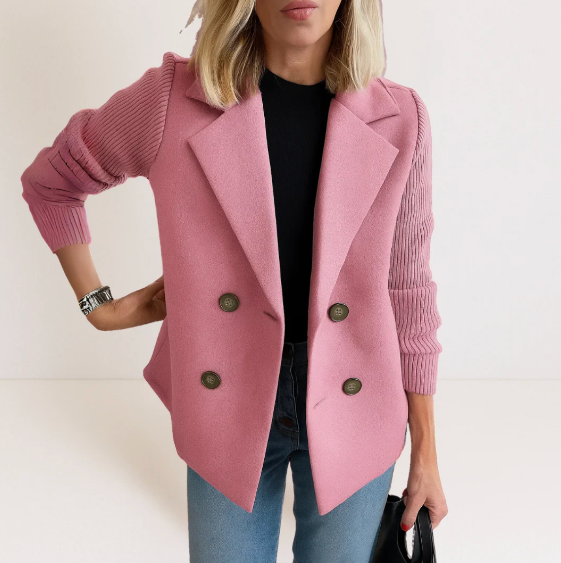 Hybrid Knit Blazer