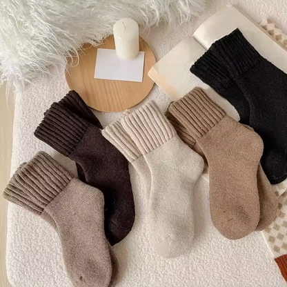 Alpine Heather Thermal Socks - Pack Of 5