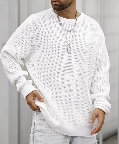 Santorini Mesh Knit Sweater