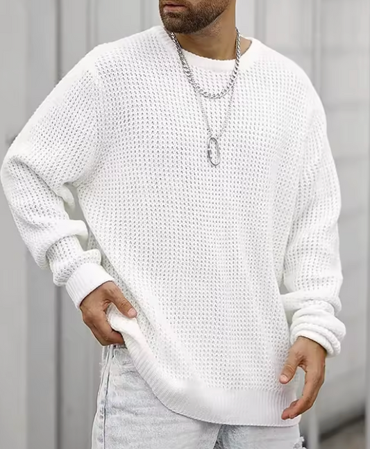 Santorini Mesh Knit Sweater