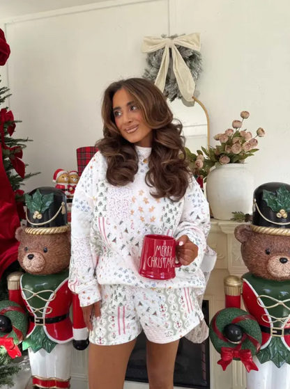 Festive Dreams Christmas Pajama Set