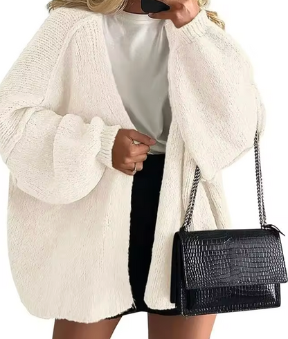 LuxeLoft Oversized Knit Cardigan