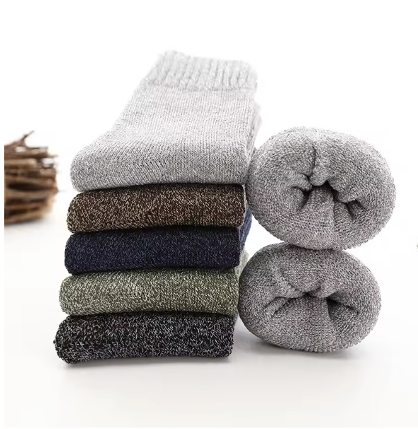 FrostKnit Winter Socks (5-Pair Set)
