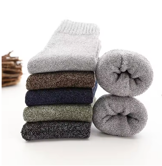 FrostKnit Winter Socks (5-Pair Set)