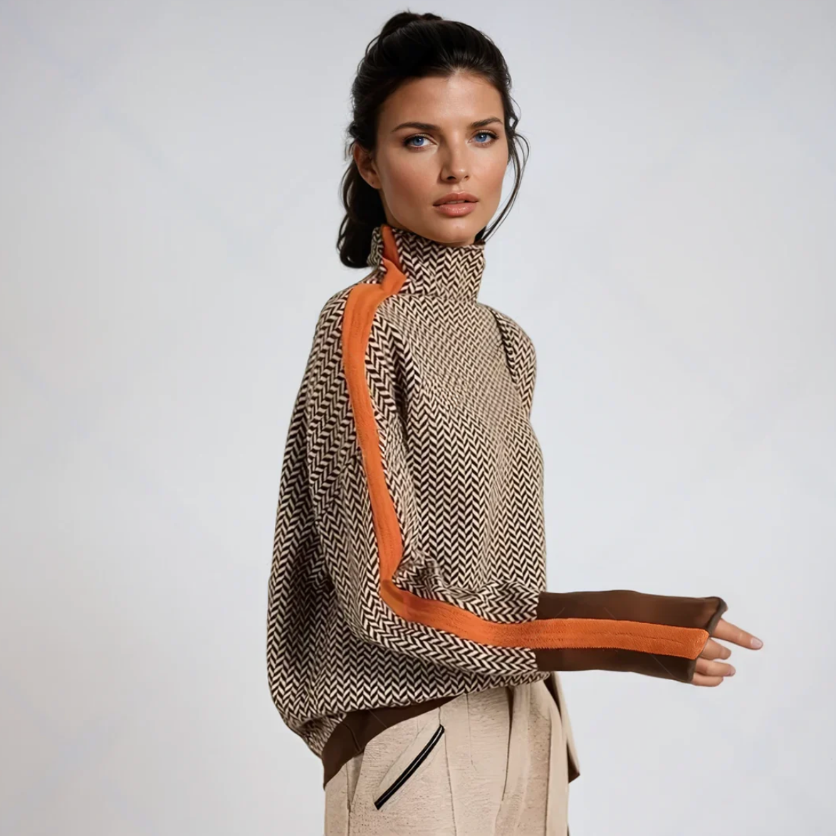 Chevron Knit Sweater