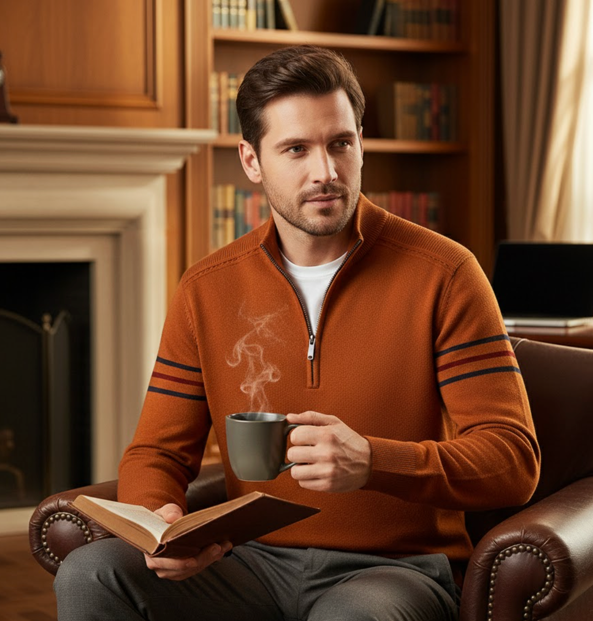 Heritage Half-Zip Sweater