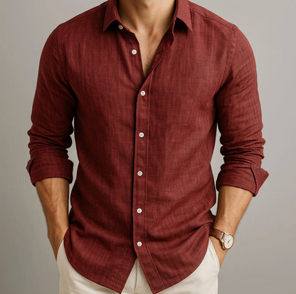 Mediterranean Linen Shirt