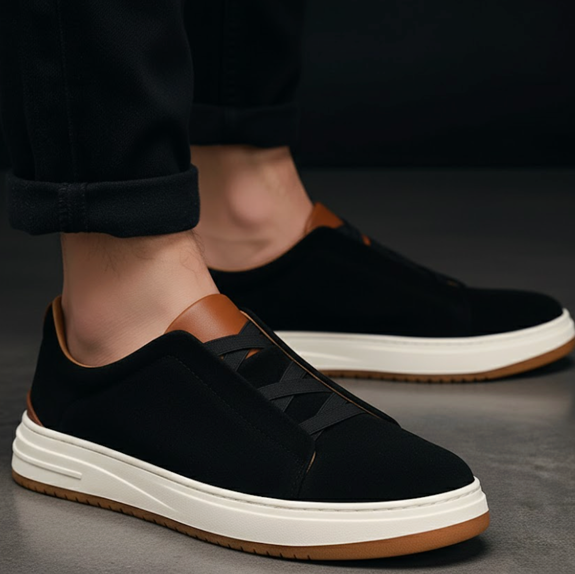 Lupo Luxe Suede Sneakers