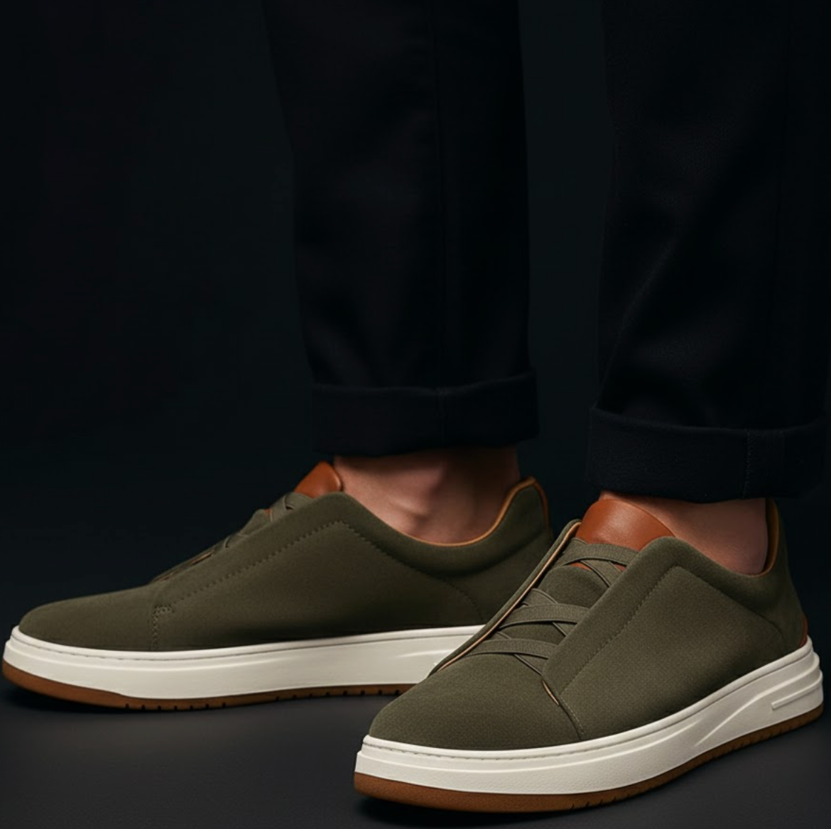 Lupo Luxe Suede Sneakers
