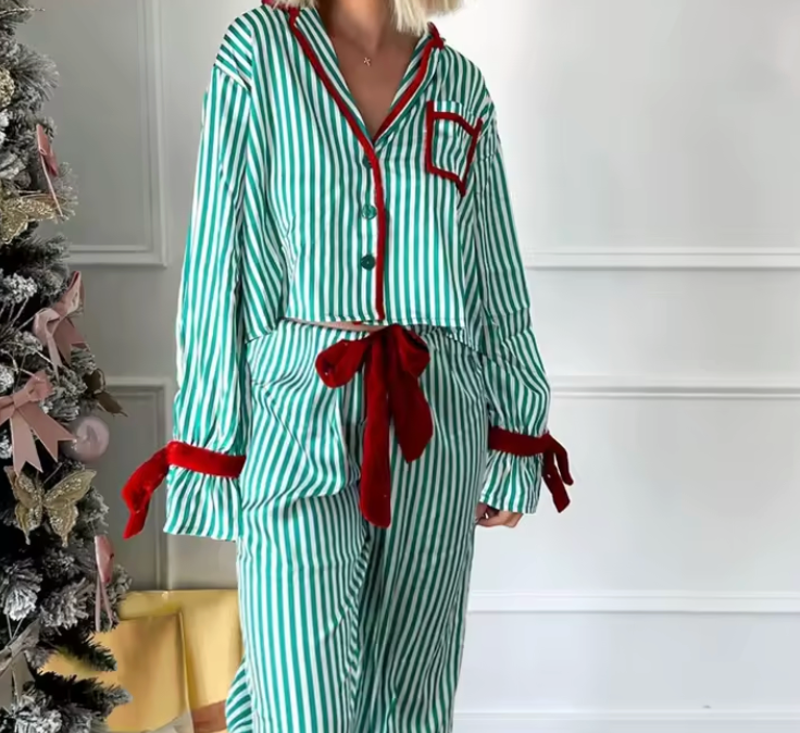 Noël Stripe Lounge Set