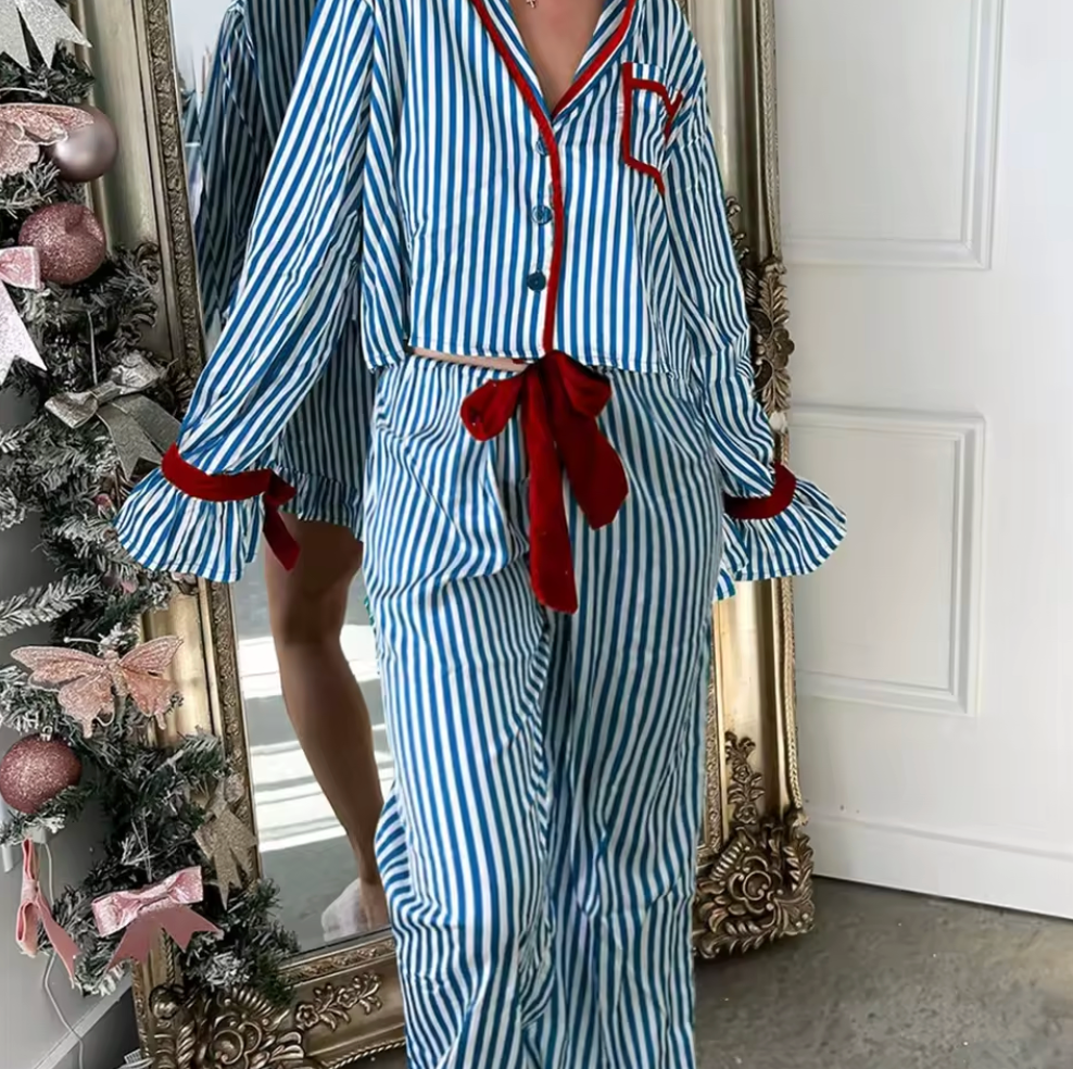 Noël Stripe Lounge Set