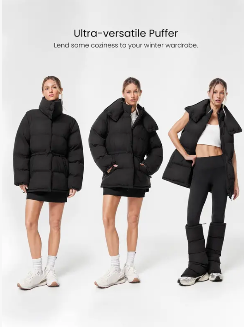 Arctic CloudWrap Convertible Puffer Jacket