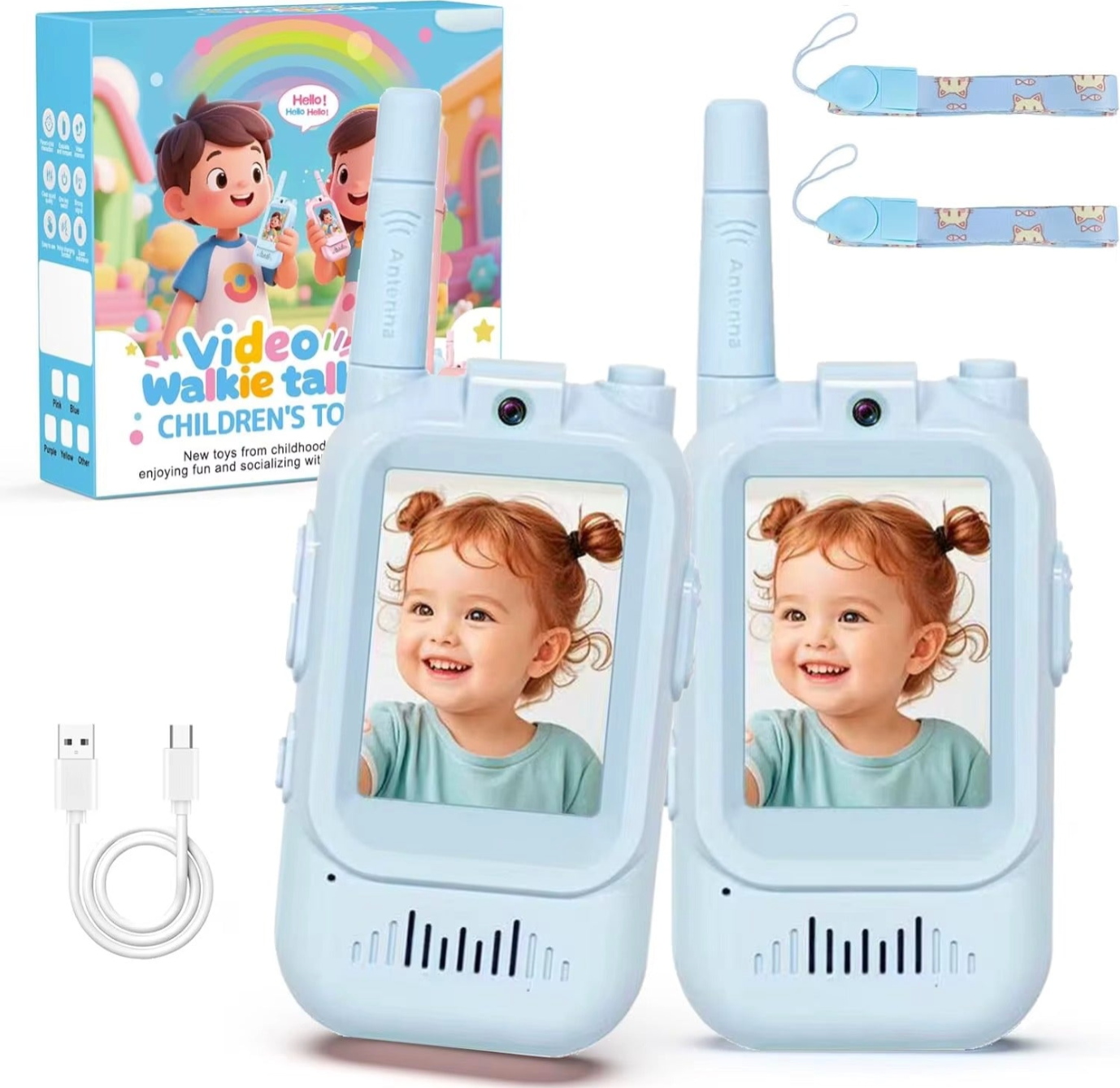 Velure -  Video Walkie Talkies (2-Pack)