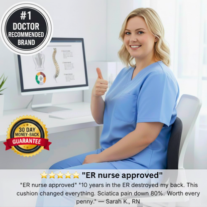 Velure™ -  Instant Back Pain Relief Cushion