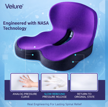 Velure™ -  Instant Back Pain Relief Cushion