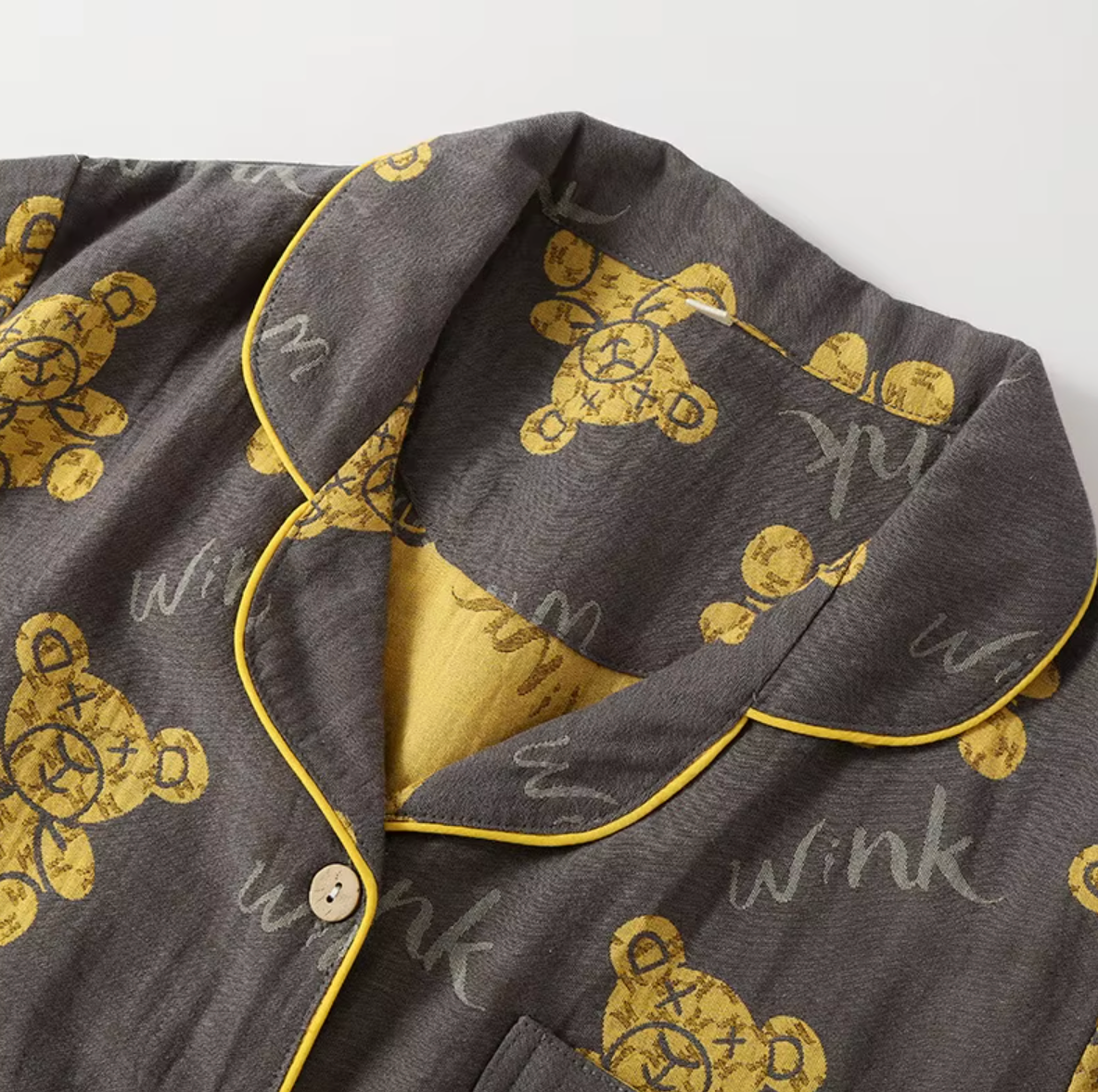 Velure™ – Women's Jacquard 100% Cotton Pajama Set