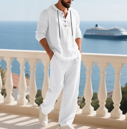 Velure - Coastal Hooded Linen Set