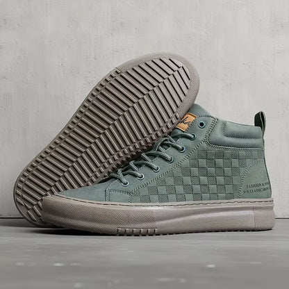 High Top Lace Up Men’s Shoes