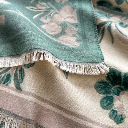 Aurora Floral Shawl