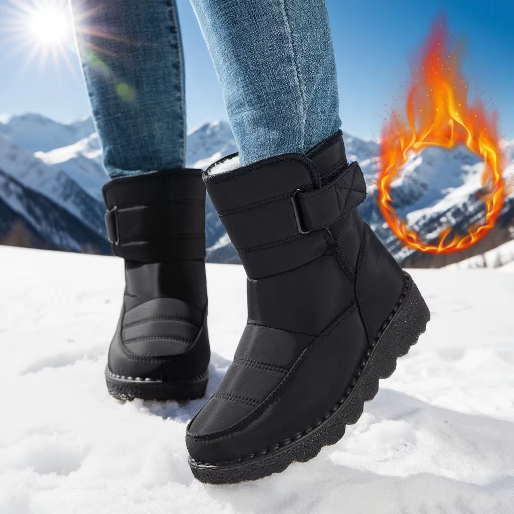 FrostStep™ Women’s Waterproof Plush Snow Boots