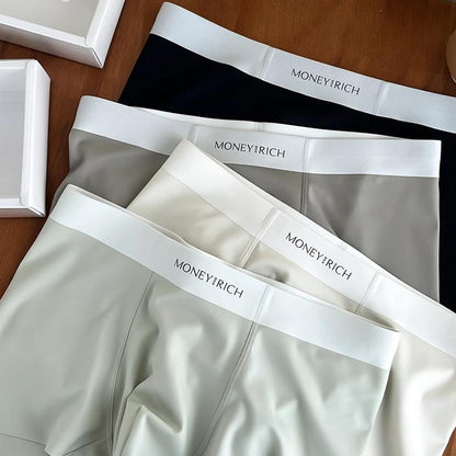 4PCS - Premium Ice Silk Comfort Boxer