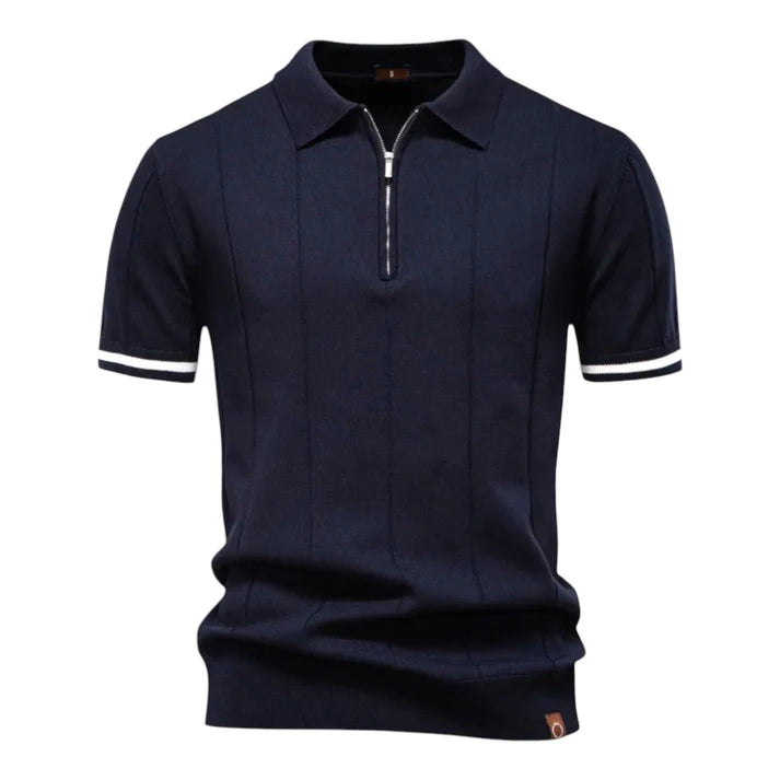 Elite Zip-Collar Polo