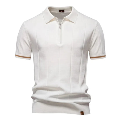 Elite Zip-Collar Polo