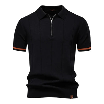 Elite Zip-Collar Polo