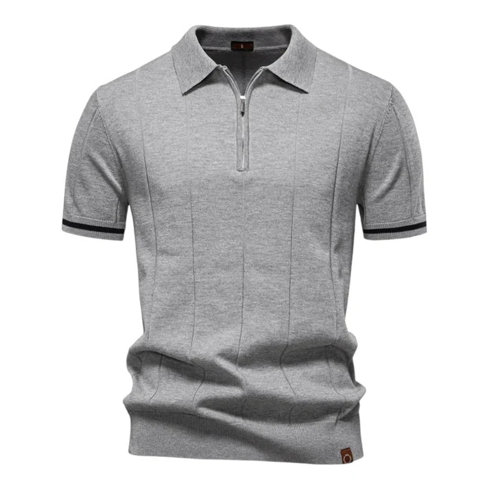 Elite Zip-Collar Polo