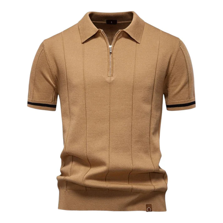 Elite Zip-Collar Polo