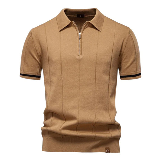 Elite Zip-Collar Polo