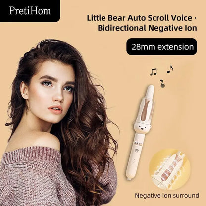 BunnyWave Auto-Rotating Hair Curler