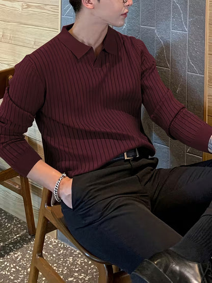 Louvre V-Neck Knit Pullover